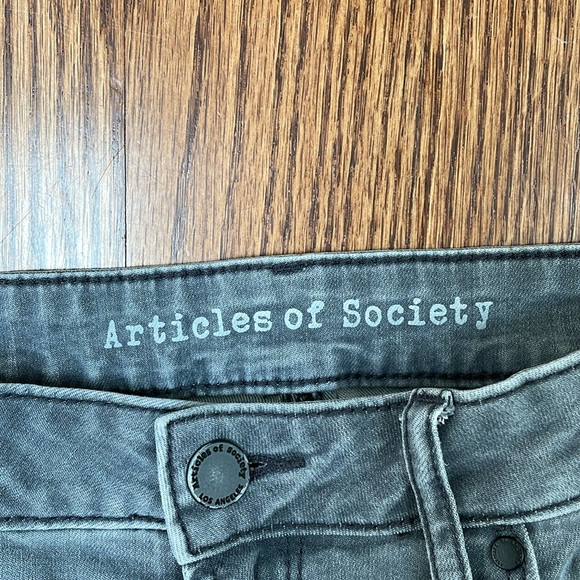 Articles of Society, grey skinny jeans, size 29 - Picture 3 of 4